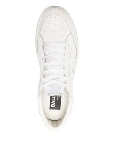Golden Goose Pure Star Leather Low-top Sneakers In White