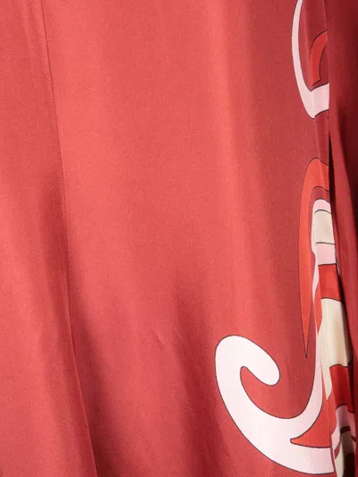 La Doublej Dresses In Red