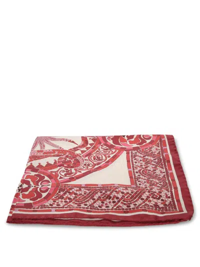 La Doublej Scarves In Red
