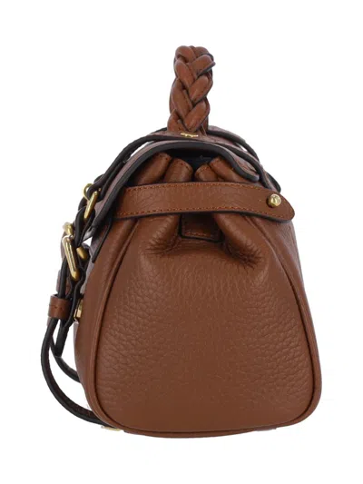Mulberry Mini Alexa Handbag In Brown