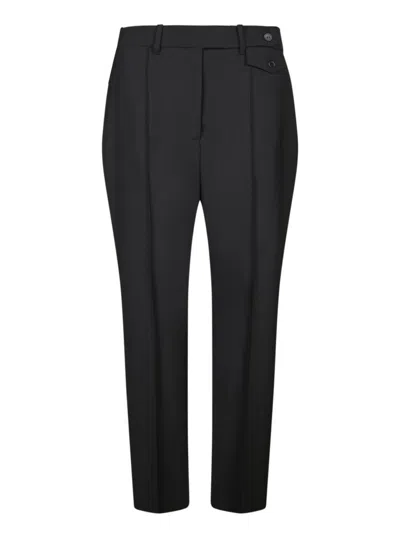 Prada Belt Loop Casual Pants In Black