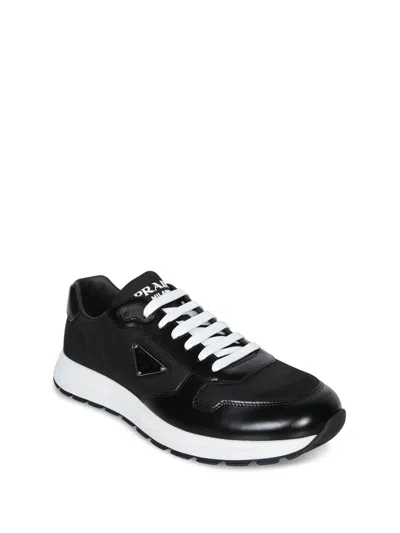 Prada Prax 01 Re-nylon Sneakers In Black