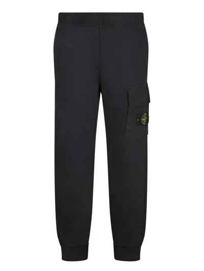 Stone Island Jogger Pants In Black