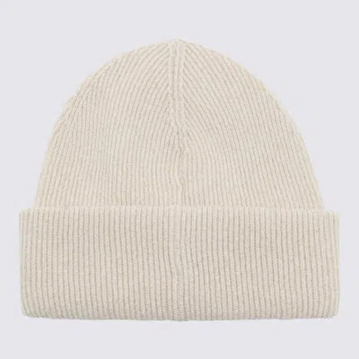 Fabiana Filippi White Wool Hat In Neutral