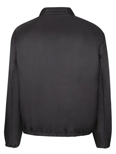 Prada Re-nylon Bomber Jacket In Blue