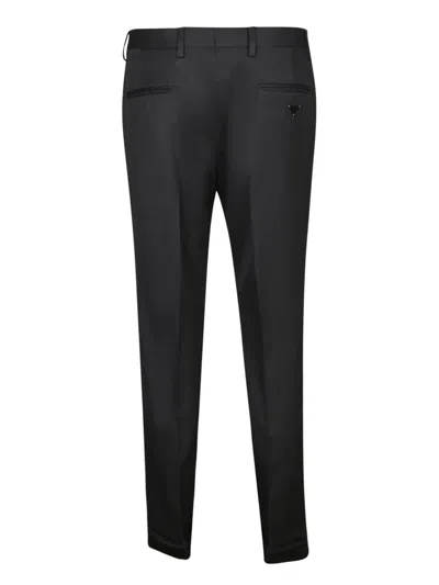 Prada Trousers In Black