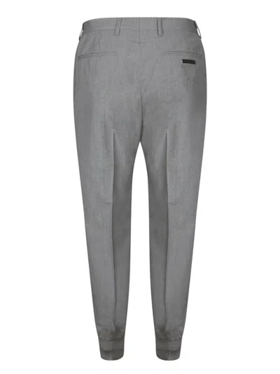 Prada Trousers In Gray