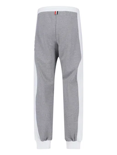Thom Browne 4-bar Track Pants In Gray
