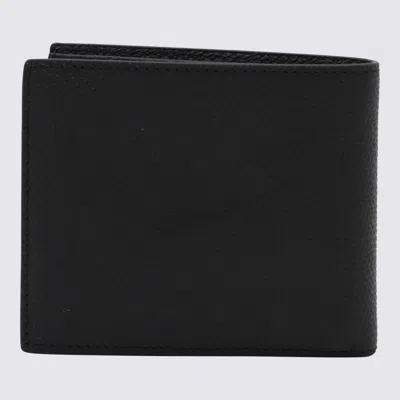 Valentino Mens Nero Vlogo Bifold Leather Wallet In Black