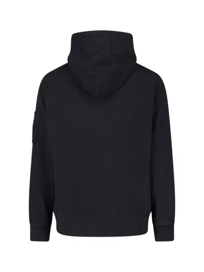 C.p. Company C. P. Company Cotton Jersey Hoodie In Blue