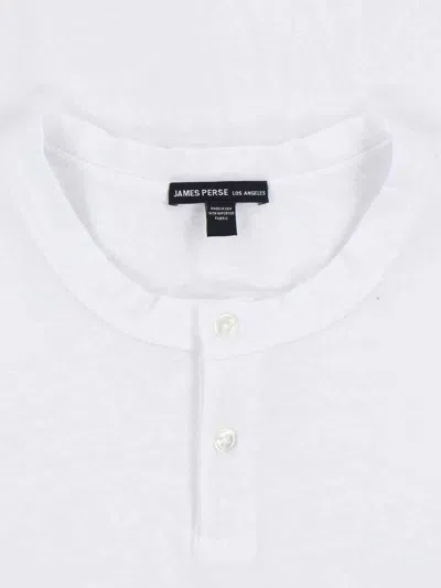 James Perse T-shirt Classica In White