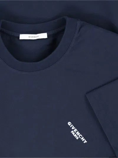 Givenchy T-shirt With Logo In Black