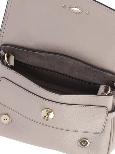 Mulberry Mini Alexa Leather Satchel In Neutral