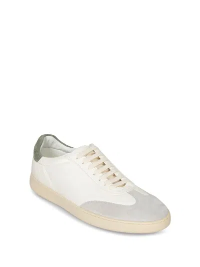 Stuart Weitzman Banner Sneakers With Durable Rubber Sole In White