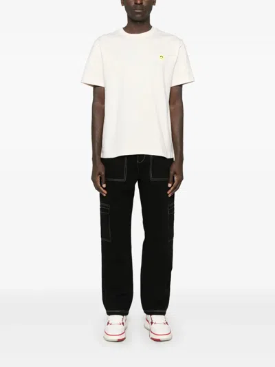 Barrow Iconic Smile T-shirt In Neutral