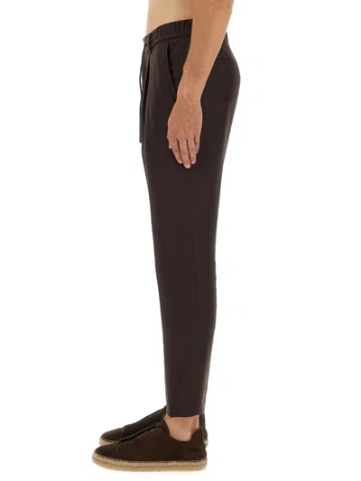 Hugo Boss Boss Pants Lpeetlplrds243 In Black