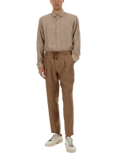 Hugo Boss Boss Shirt Ljoshspreadwc252 In Brown