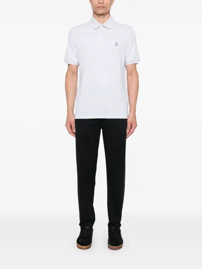 Brunello Cucinelli Elastic Waistband Casual Pants In Black