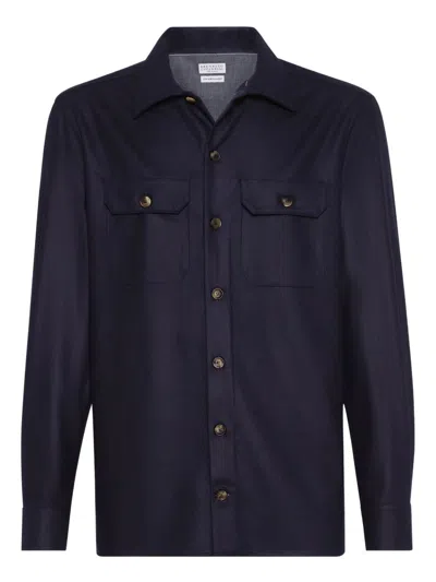 Brunello Cucinelli Wool Shirt