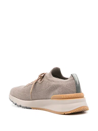 Brunello Cucinelli Men Wool Sneakers