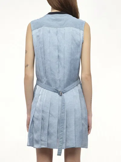 Sacai X Women's Denim X Cotton Jersey Dress In Multi