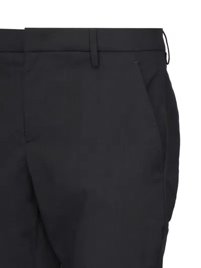 Dondup Welt-pocket Trousers In Black