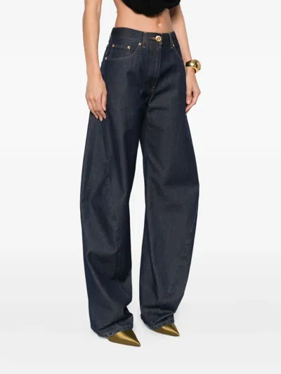 Versace Boyfriend Jeans In Black