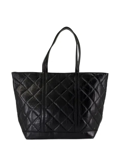 Vanessa Bruno Zipper Shoulder Bag In Black