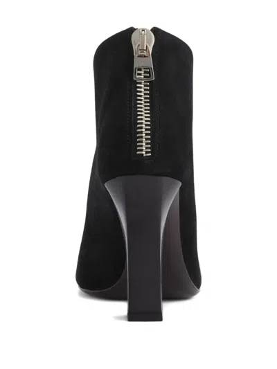 Giuseppe Zanotti Sensorial Suede Leather Ankle Booties In Black