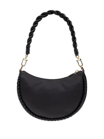 Michael Michael Kors Braided-strap Crescent Shoulder Bag In Pattern
