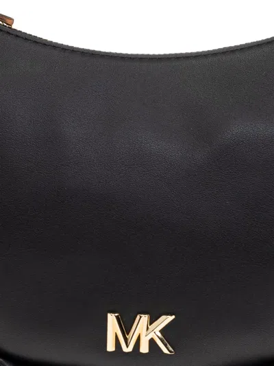 Michael Michael Kors Braided-strap Crescent Shoulder Bag In Pattern