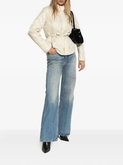 Michael Michael Kors Michael By Michael Kors Eco Belted Pckbl Puffr In Neutral