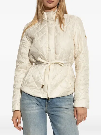 Michael Michael Kors Michael By Michael Kors Eco Belted Pckbl Puffr In Neutral
