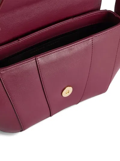 Giuseppe Zanotti Gz Day And Night Leather Shoulder Bag In Red