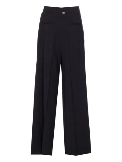 Twinset Pants In Black