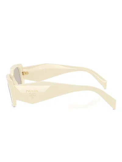 Prada Rectangular Sunglasses In Neutral