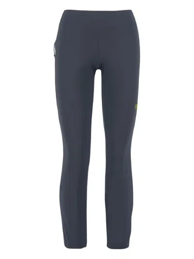 Karpos Zip-pocket Performance Leggings In Blue