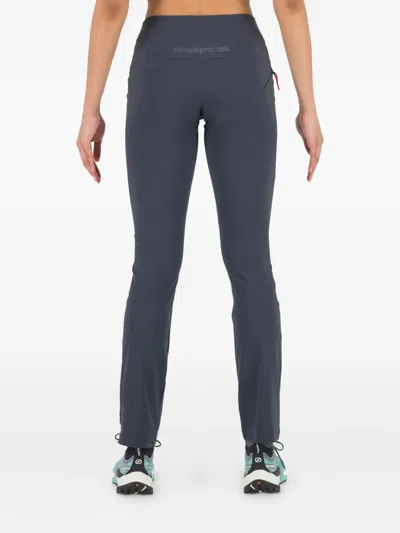 Karpos Zip-pocket Performance Leggings In Blue