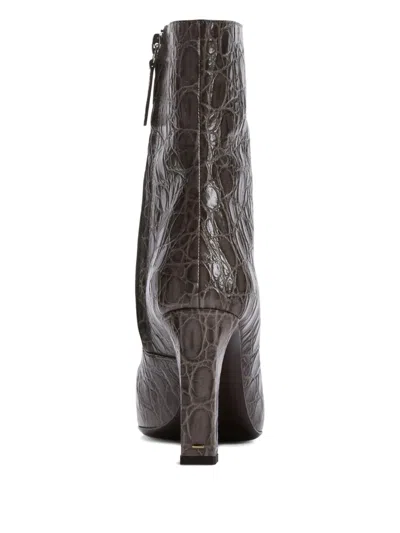 Giuseppe Zanotti 90mm Janiee Crocodile-effect Ankle Boots