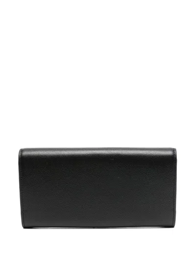 Chloé Charms Embellished Wallet In Black