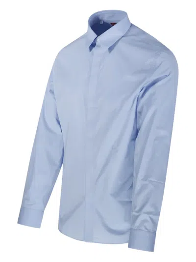 Gucci Cotton Shirt In Blue
