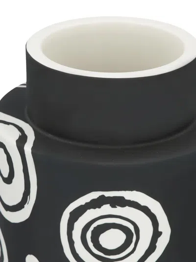 10 Corso Como Circle-pattern Spool Vase (41cm X 17cm) In Pattern