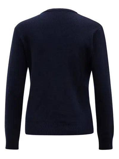Apc V-neck Ribbed Jumper