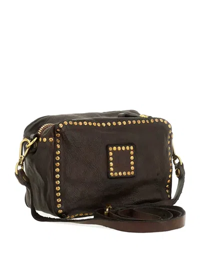 Campomaggi Embellished Studded Shoulder Bag