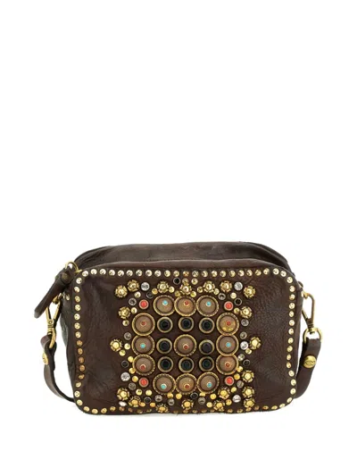 Campomaggi Embellished Studded Shoulder Bag