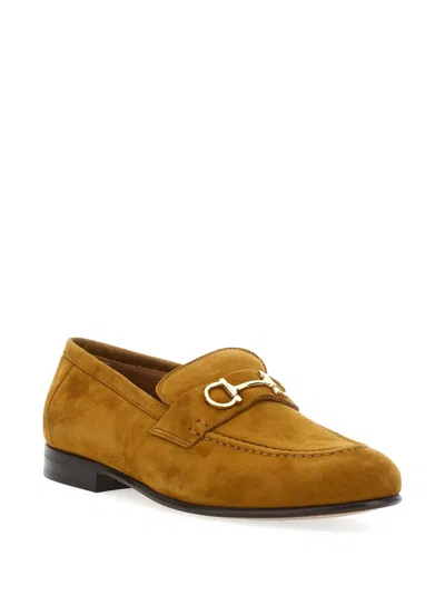 Ferragamo Gancini-detailed Loafers