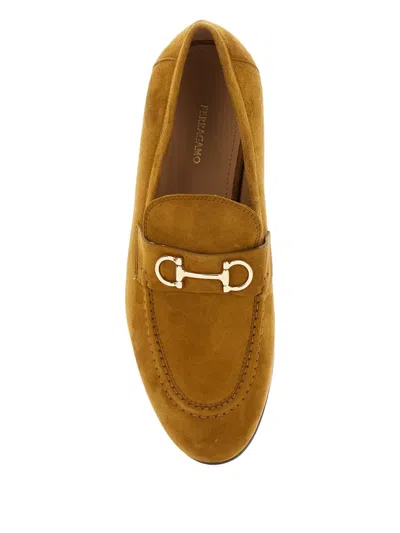 Ferragamo Gancini-detailed Loafers
