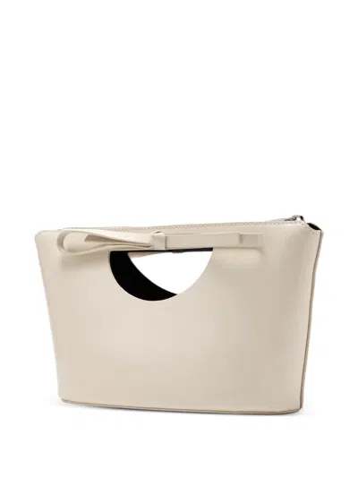 Studio Amelia Cut-out Bow Clutch Bag