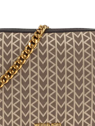 Michael Michael Kors Chevron-pattern Chain-strap Shoulder Bag