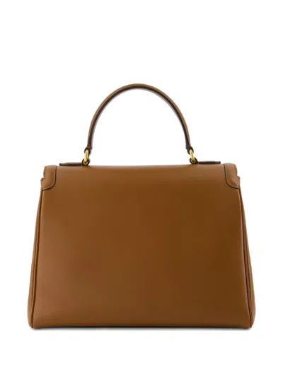 Valentino 9 To 5 Leather Tote Bag